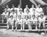 Top:Rich Tucker, Bill Castelli, Dave Grabowski, Chris Fox, Dave Ayers, Dan Mannis
Middle: ?, Mark Deluse, Jim Haas, Bruce Fitzsimmons, ?
Front: Tom Shirley, ?, ?, John Lowell, Matt Snow
