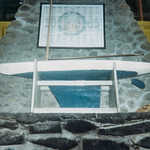 Midget Dining Room fireplace mantle, with S.S. Wyanoke (1966)