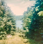 View of Winter Harbor from Chapel porch (1966)