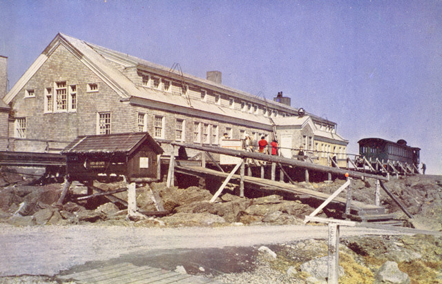 Mt. Washington's old Summit House