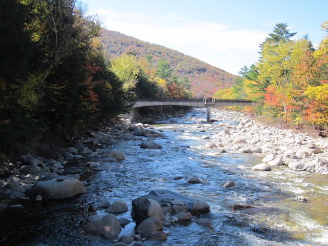 One of just a few bridges along the "Kanc"
October 2011